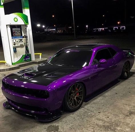 Purple Car, Dodge Muscle Cars, Custom Muscle Cars, Street Racing Cars, Fancy Cars, Triumph Motorcycles, Street Racing, Pretty Cars, Nice Cars