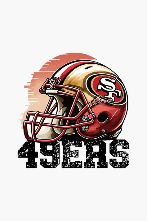 49ers Printables Free, 49ers Drawing, 49ers Design, Sf Niners, 49ers Pictures, 49ers Shirts, San Francisco 49ers Logo, Baseball Teams Logo, Forty Niners