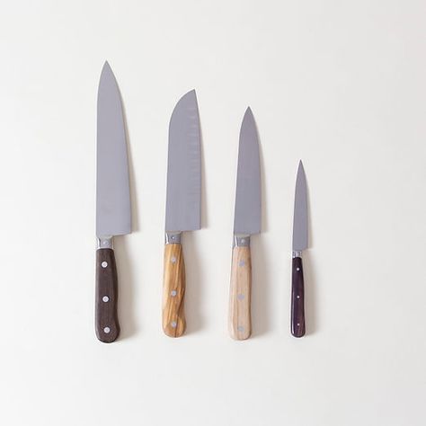 KITCHEN | Vivi et Margot 1920 Kitchen, Wood For Kitchen, Laguiole Knife, Knife Aesthetic, Kitchen Knives Set, European Kitchen, European Kitchens, Elegant Living Room Design, Minimal Kitchen