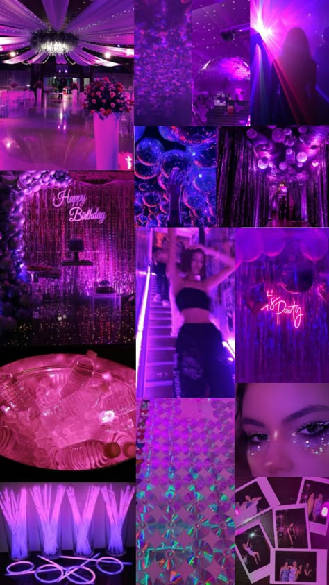 Birthday Decorations Euphoria, 18th Bday Party Ideas Euphoria, 18th Birthday Euphoria Theme, Euphoric Birthday Party, Euphoria Theme Party Decorations, Euphoria Party Theme Decorations, Euphoria Themed Party Ideas, Sweet 16 Party Ideas Euphoria, Disco Rave Party