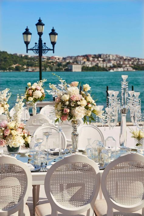 Wedding Venues & Packages | Ciragan Palace Kempinski Istanbul Weddings In Turkey, Turkey Wedding Venues, Istanbul Wedding Venues, Wedding In Istanbul, Kempinski Istanbul, Wedding Turkey, Istanbul Wedding, Wedding In Turkey, Wedding Interior