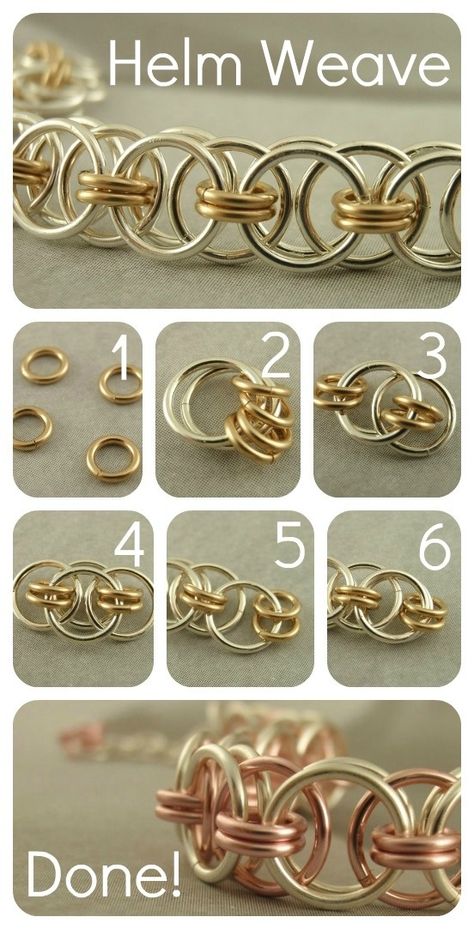 Chainmaille Jewelry Patterns, Chainmaille Tutorial, Jump Ring Jewelry, Chainmail Jewelry, Chainmaille Bracelet, Chain Maille Jewelry, Jewelry Techniques, Work Jewelry, Wire Crafts