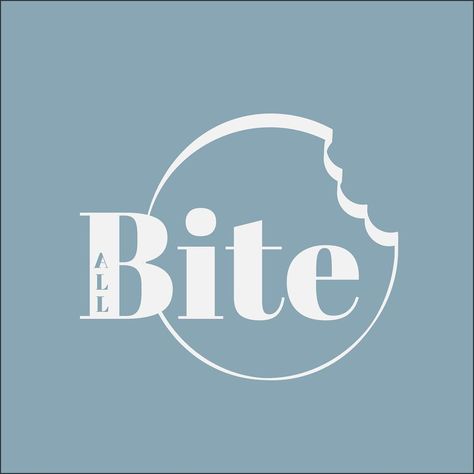 GRAPHIC DESIGN & BRANDING on Instagram: “NO BARK AND ALL BITE First branded post of 2021. I’ve been working on a lot of passion projects to help develop my skills and keep those…” Bites Logo Design, Bites Logo, Baking Logo Design, Baking Logo, New York Food, Food Logo Design, Cake Logo, Food Logo, Passion Project