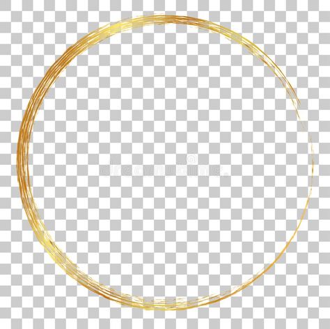 Golden Circle Crayon Frame, at Transparent Effect Background Stock Vector - Illustration of gold, paint: 126082948 Photo Shop Design, Golden Circle Frame, Vector Design Graphics, Picture Wreath, Geometric Backdrop, Gold Circle Frames, Colorful Circle, Pastel Texture, Cricut Birthday