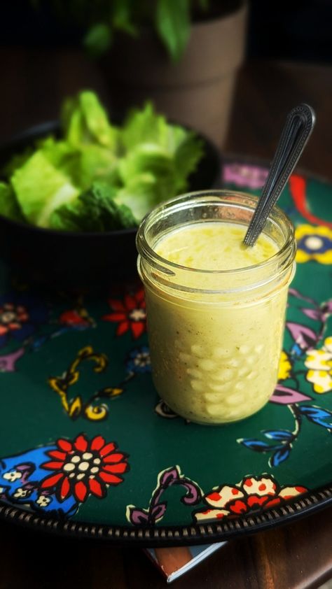 How to use pickle juice to make salad dressing | Eat North Salad Dressing With Pickle Juice, Pickle Juice Salad Dressing Recipe, Tahini Pickle Juice Dressing, Dill Pickle Dressing Recipe, Recipes Using Pickle Juice, Pickle Juice Salad Dressing, Dill Pickle Salad Dressing, Pickle Salad Dressing, Deserts For Two