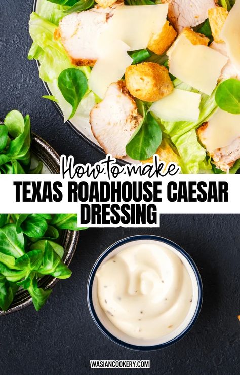 Texas Roadhouse Caesar Dressing Recipe - Wasian Cookery Carrabba’s Caesar Salad Dressing, Diy Caesar Salad Dressing, Copycat Jewel Chef’s Kitchen French Quarter Dressing, Cheesecake Factory Caesar Salad Dressing, Cesar Salad Recipe Texas Roadhouse, Ceasar Dressing Recipe Anchovy Paste, How To Make Ceaser Dressing Easy, Texas Roadhouse French Dressing Recipe, Diy Caesar Dressing