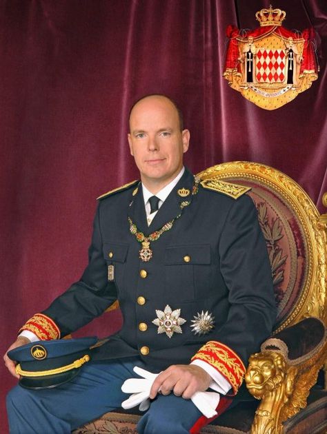 The official photo of HSH Prince Albert II Prins Albert, Prince Albert Of Monaco, Prince Of Monaco, Princess Grace Kelly, Prince Rainier, Monaco Royal Family, Charlene Of Monaco, Princess Stephanie, As Monaco