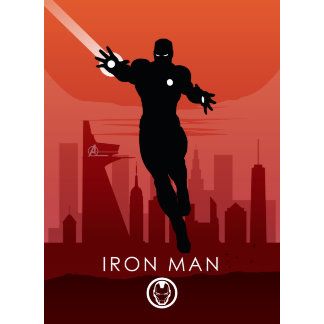 Avengers Classics - Iron Man Heroic Silhouette Iron Man Silhouette, Iron Man Poster, Silhouette Poster, Arte Nerd, Superhero Poster, Marvel Superhero Posters, Marvel Artwork, Art Deco Print, Marvel Images