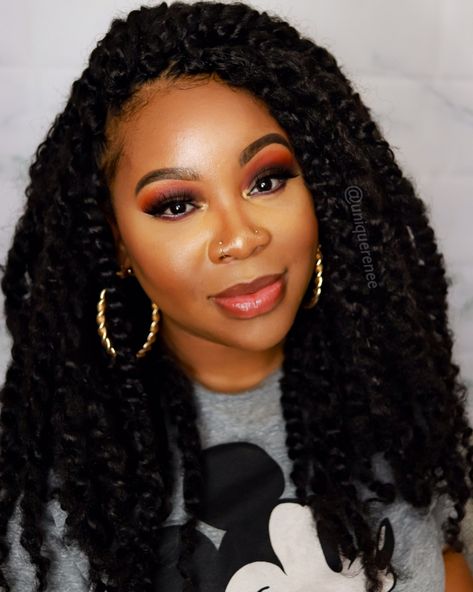 Long 2 Strand Twist, Spring Twist Long, Box Braids With Shaved Sides, Braid Hair Dos, Long Crochet Hair, Passion Twist Braids, Shaved Sides Hairstyles, Crochet Passion Twist, Youtube Hair Tutorials