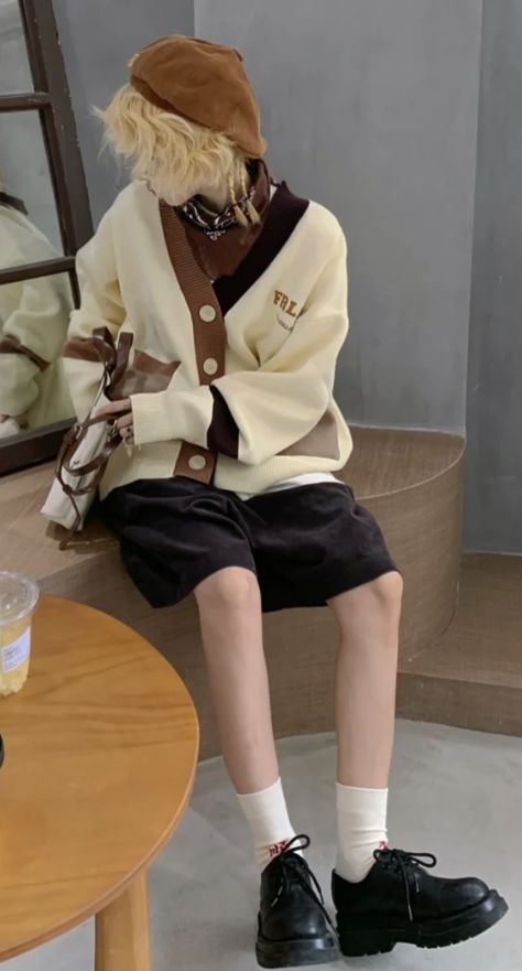 Cute Korean Male Outfits, Korean Genderless Fashion, Pastel Clothes Outfits Men, Aliyahcore Outfits Men, Pastel Male Outfits Aesthetic, Japanese Harajuku Fashion Men, Kawaii Clothes Male, Bright Male Outfits, Kawaii Clothes Men