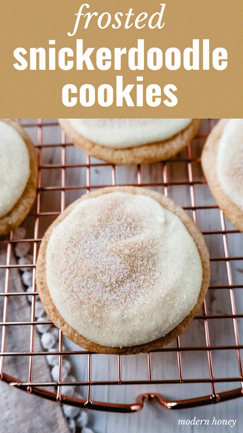 Snickerdoodle With Cream Cheese Frosting, Snickerdoodle With Cream Cheese, Decorated Snickerdoodle Cookies, Cinnamon Cookies With Cream Cheese Frosting, Frosted Snickerdoodle Cookies, Cream Cheese Frosted Cookies, Cream Cheese Frosting Cookies, Snickerdoodle Cookies With Cream Cheese, Snickerdoodle Cookies Soft