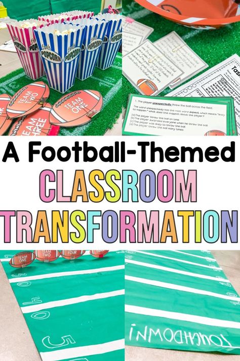 Multiplication Room Transformation, Classroom Transformation Ideas Ela, Game Show Classroom Transformation, Math Classroom Transformations, Reading Classroom Transformation, Middle School Room Transformation, Math Room Transformations, Ela Room Transformation, Middle School Classroom Transformations