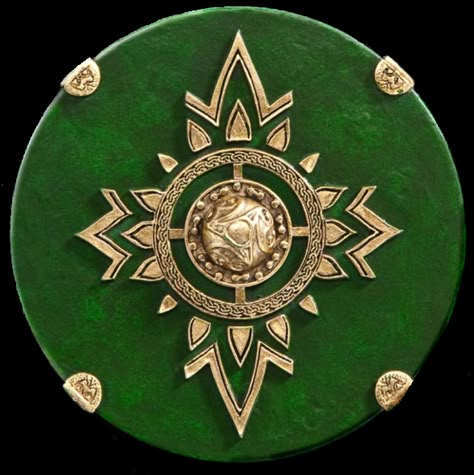 Lotr Rohan, Lotr Tattoo, Green Shield, Lord Of The Rings Tattoo, Viking Cosplay, Royal Guards, Fantasy Tattoos, Viking Shield, Lotr Art