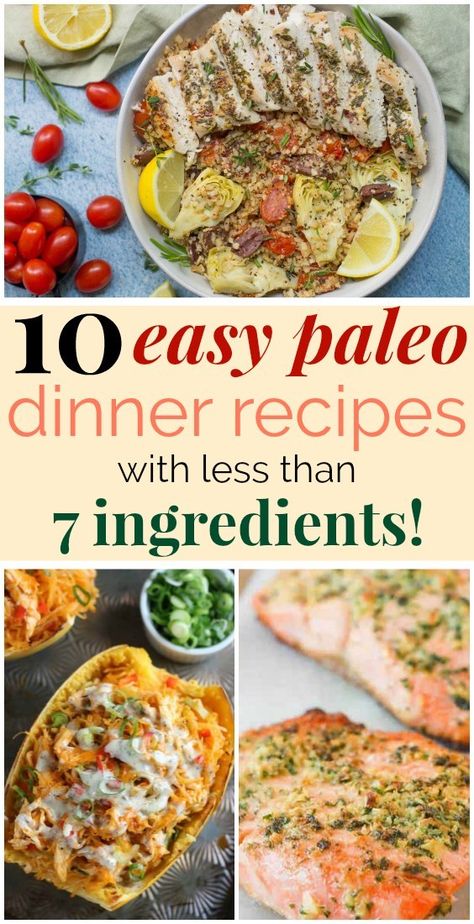 Paleo Diet Rules, Easy Paleo Dinner, Paleo Dinner Recipes, Easy Paleo Dinner Recipes, Easy Paleo Recipes, Paleo Diet For Beginners, Paleo Dinners, Paleo For Beginners, Paleo Recipes Breakfast