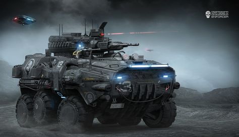 ArtStation - APC-1232-A, Igor Sobolevsky Sci Fi Apc, Futuristic Military, Wojskowy Humor, Future Tank, Sci Fi Armor, Sci Fi Tank, Sci Fi Wallpaper, Armored Vehicle, Army Truck