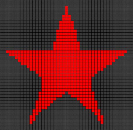 Star Tapestry Crochet Pattern, Deftones Crochet, Star Alpha Pattern, Easy Alpha Patterns, Star Pixel Art, Birthday Card Ideas For Boyfriend, Card Ideas For Boyfriend, Ideas For Boyfriend Birthday, Handmade Birthday Card Ideas