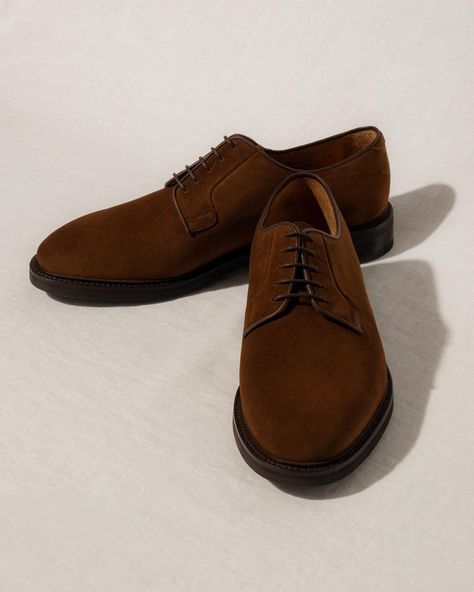 Suede Oxfords, Oxford Shoes Men, March 30, Gentleman Style, Derby Shoes, Medium Brown, Brown Suede, Loafers Men, Derby