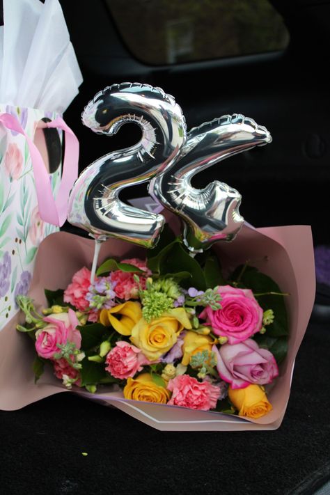 24th Birthday Pictures, 24th Birthday Picture Ideas, 24th Birthday Balloons, Pink 24th Birthday, Happy 24th Birthday To Me, 24th Birthday Ideas Decorations, 24 Birthday Aesthetic, Hello 24 Birthday, Its My 24th Birthday