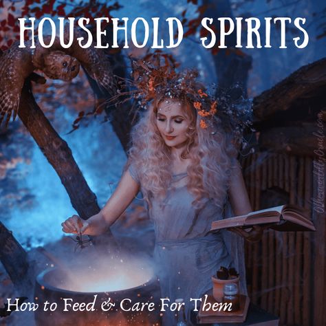 Household Spirits: How to Feed and Care For Them Household Spirits, Scottish People, Slavic Mythology, Folk Magic, Magical Life, Witch Magic, Fairy Magic, Spells Witchcraft, Practical Magic