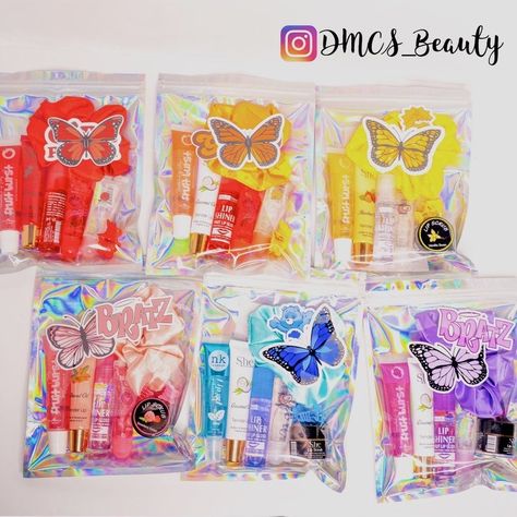 Orange Lipgloss, Adult Party Bags, Lipgloss Bundle, Lip Gloss Bundle, Diy Gifts To Sell, Lip Gloss Homemade, Birthday Goodie Bags, Lip Balm Collection, Packaging Ideas Business