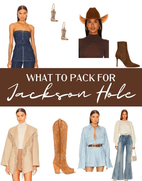 What to Wear in Jackson Hole - Cute Outfits to Pack for a Trip to Jackson Hole, Wyoming - JetsetChristina Wyoming Clothing Style, What To Wear To Jackson Hole In Fall, What To Wear In Jackson Hole Winter, Jackson Hole Wyoming Fall Outfits Women, Jackson Hole Fashion, Wyoming Outfit Spring, Jackson Hole Wyoming Spring Outfits, Jacksonhole Wyoming Outfits, Jackson Hole Outfits Spring