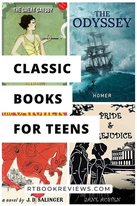 Looking for the best books for your teen to read? Look no further! You can find the best of classic literature designed for younger readers here! Tap to see our top 11 best books for teens! #booksforteenagers #classicbooksforteens #bestsellingteenbooks #bestbookstoread Books To Read For 13 Yrs Old, Books For 13-14, Best Books For Teenage Girls To Read, Teen Girl Books To Read, Classical Books To Read, Books For 9th Graders, Good Books For 12-14, Books For Teenage Girls Must Read, Must Read Books For Teens