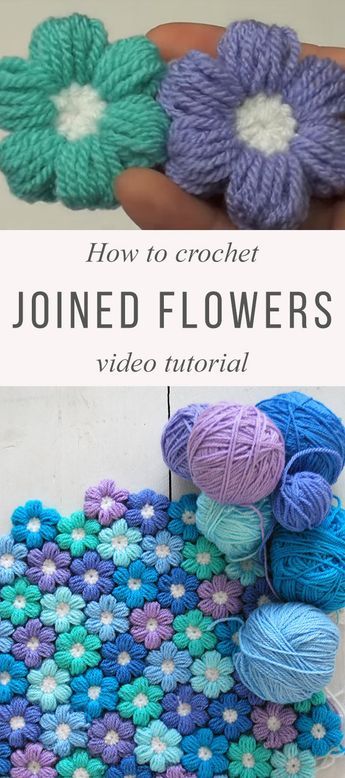 Pola Macrame, Crochet Flower Blanket, Keychain Pattern, Confection Au Crochet, Blanket Crochet Pattern, Crocheted Flowers, Pola Amigurumi, Flower Blanket, Fun Crochet Projects