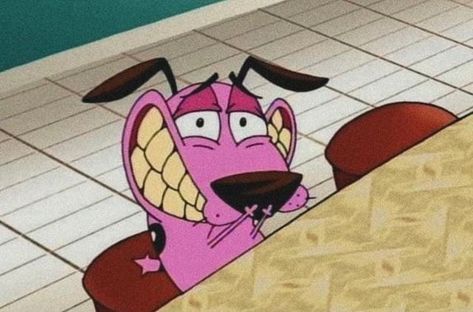 Anime Aesthetic Fanart, Nostalgia Drawing, Old Cartoon Network, Courage The Cowardly Dog, Dog Icon, Cartoon Profile Pictures, Childhood Nostalgia, The Cartoon, Cartoon Icons