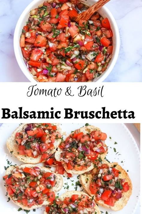 Birthday Party Food Picnic, Cute Easy Picnic Food Ideas, Light Food For Party, Finger Food Night, Food To Make For A Picnic, Tomato Balsamic Bruschetta, Picnic Snacks Finger Foods, Finger Food For Picnic, Light And Refreshing Dinner Ideas