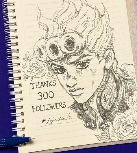 300 Followers, Jojo Art, Jojo's Bizarre Adventure Anime, Jojo Anime, Jojo Bizzare Adventure, Anime Character Drawing, Art Drawings Sketches Simple, Sketchbook Art Inspiration, Anime Sketch