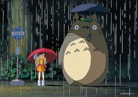 Totoro Drawing, Totoro Art, Studio Ghibli Characters, Ghibli Artwork, Howl's Moving Castle, Studio Ghibli Movies, Studio Ghibli Art, Ghibli Movies, Ghibli Art