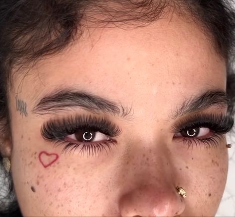 Under Eye Tattoos For Women, Small Face Tattoos For Women Under Eye, Heart Tattoo Under Eye, Heart Under Eye Tattoo, Face Tats For Women, Baddie Face Tattoos, Tiny Face Tattoos For Women, Small Face Tattoos For Women, Cute Face Tattoos