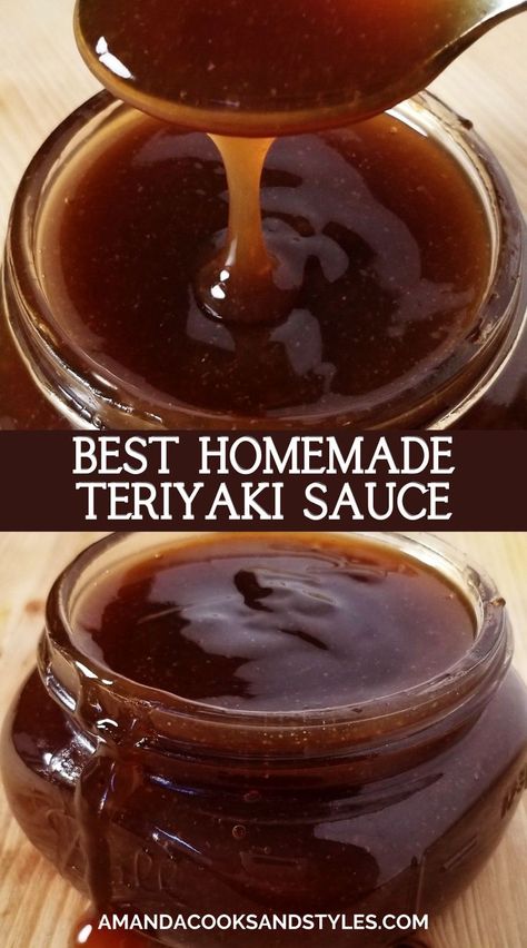 Best Teriyaki Sauce Recipe - Serve this sauce over your favorite grilled meats, like chicken, beef and pork! We also love using this as a dipping sauce for lumpias, egg rolls and wontons. This recipe is budget friendly and kid friendly. Teriyaki Bbq Sauce Recipe, Easy Asian Sauce For Chicken, Teriyaki Bbq Sauce, Easy Homemade Teriyaki Sauce, Thick Teriyaki Sauce Recipe, Teriyaki Sauce Recipe Easy, 3 Ingredient Teriyaki Sauce, Quick And Easy Teriyaki Sauce, Teriyaki Recipes Sauce