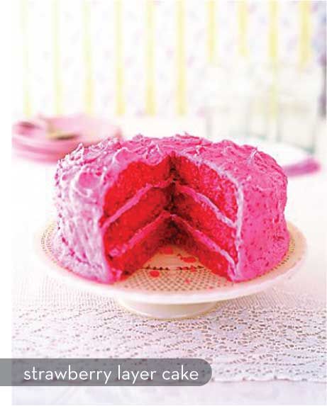 potential bday cake for this year Hot Pink Cake, Pink Strawberry Cake, Pink Velvet Cake, Strawberry Frosting Recipes, Hot Pink Cakes, Strawberry Layer Cakes, Recipes Using Cake Mix, Fresh Apple Cake, Fluff Desserts