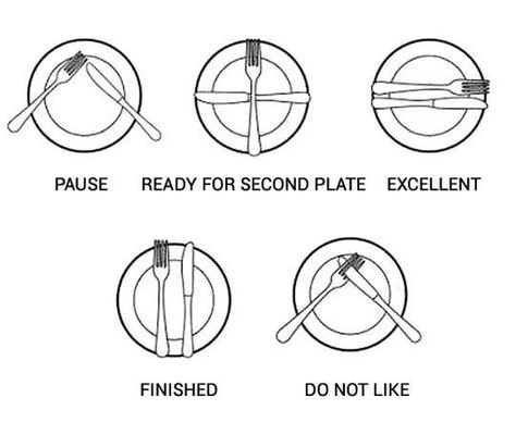 Plate Etiquette http://eastvalleywomensculinaryalliance.wordpress.com Dinning Etiquette, Table Etiquette, Dining Etiquette, Table Manners, Etiquette And Manners, 1000 Life Hacks, Good Manners, Public Relations, Kitchen Hacks