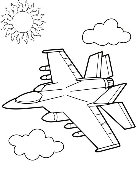 10 Free Printable Crafts to Keep Kids Entertained for Hours Airplane Coloring Pages Free Printable, Jet Coloring Page, Plane Coloring Pages, Airplane Printable, Kids Colouring Printables, Kids Activity Sheets, Plane Drawing, Printables Etsy, Airplane Coloring Pages