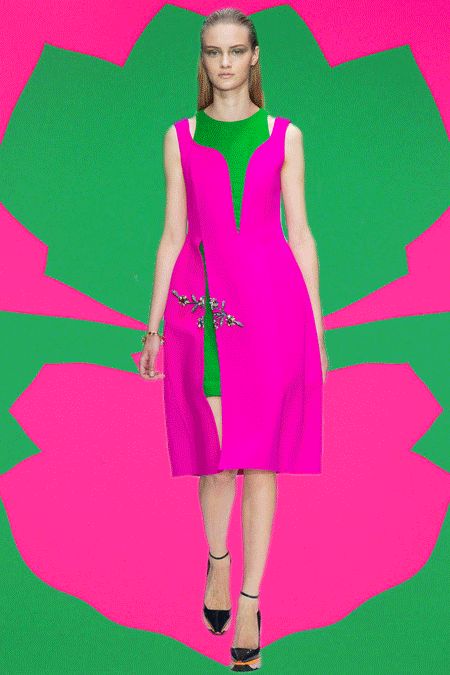 Dior 'graphic colour blocking shape relations' GIF, PFW AW14. More images here: http://www.dazeddigital.com/fashion/article/19148/1/pfw-aw14-gifs Gif Fashion, Coloured Tights, Colourful Fashion, Birthday Fashion, Cloth Design, Gif Images, Fashion Articles, Colour Blocking, Design Essentials