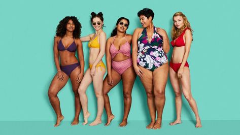 Target Bathing Suits, Different Body Types, Summer Style Guide, Swimsuit Brands, Swim Brands, Swimsuit Collection, Perfect Swimsuit, Best Swimsuits, Popsugar Fashion