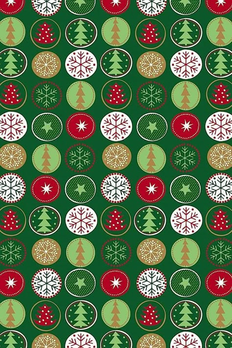 Christmas Paper Wrapping, Vintage Gift Wrapping, Gift Wrap Printable, Paper Phone, Christmas Scrapbook Paper, Christmas Decoupage, Christmas Papers, Wall Paper Phone, Xmas Wallpaper