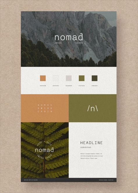 Explore our newest Semi-Custom Brand inspired by modern cabins deep in the mountains. With a minimalist feel, Nomad visualizes the juxtaposition of a tech-inspired style within a natural landscape. This easily transformable brand provides a fresh take on contemporary design.

#hospitalitybranding #outdooradventures #branding  #semicustombrand #semicustombranding #webdesign #photography #vacation #instatravel #luxurytravel #luxurystay #hospitality #luxeliving #hotels #directbooking Mountain Website Design, Outdoor Branding Ideas, Nature Inspired Website Design, Travel Guide Website Design, Landscape Branding Design, Landscape Architecture Branding, Topographic Branding, Landscape Design Website, Modern Natural Design