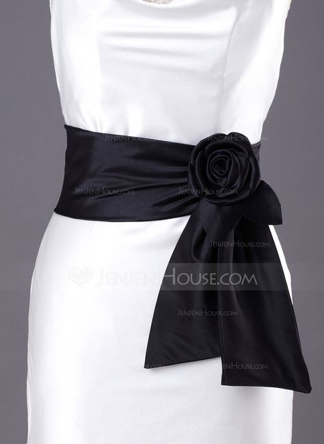 Sashes Simple Quinceanera Dresses, Diy Belt For Dresses, Mini Frock, Simple Satin, Wedding Dress Sash, Satin Sash, Scarf Women Fashion, Dress Sash, Beautiful Belts