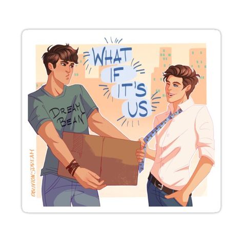 What If Its Us Book, Ben And Arthur What If Its Us, What If Its Us Fanart, What If Its Us, Adam Silvera, Lgbt Book, Becky Albertalli, Queer Books, Red White And Royal Blue