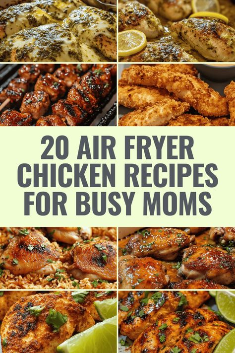 Quick and Easy Air Fryer Chicken Recipes Easy Chicken Air Fryer Meals, Air Fryer Dinner Recipes Chicken, Chicken Breast Dinner Ideas Air Fryer, Chicken Airfryer Recipes Easy, Easy Chicken Dinner Air Fryer, Air Fryer Oven Recipes Chicken, Easy Air Fryer Chicken Recipes, Air Fryer Chicken Recipes Healthy, Easy Chicken Air Fryer Recipes