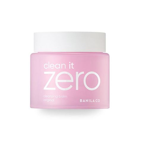 Clean It Zero Cleansing Balm, Zero Cleansing Balm, Banila Co Clean It Zero, Healthy Makeup, Banila Co, Cleansing Routine, Double Cleansing, Asian Skincare, Peel Off Mask