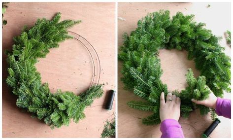 Wreath bow tutorial step by step