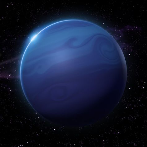 Neptune Wallpaper Aesthetic, Neptune Lockscreen, Blue Planet Icon, Neptune Aesthetic, Planet Neptune, Neptune Wallpaper Planet, Neptune Color, Neptune Facts, Neptune Planet