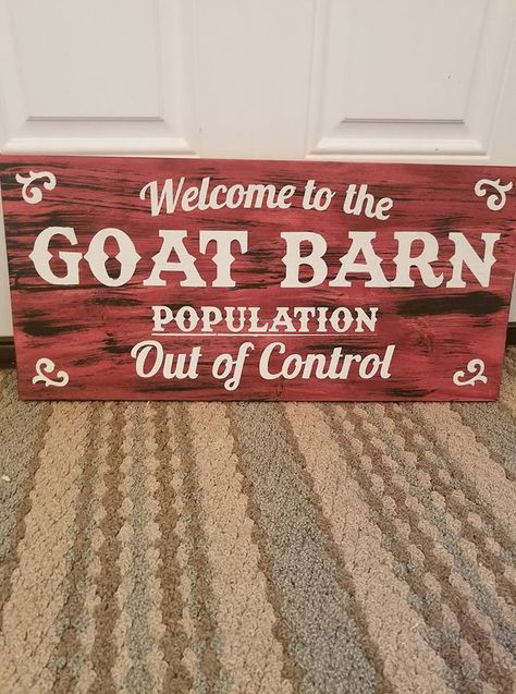 Goat Signs, 4h Goats, Goat Playground, Goat Shed, Goat Pen, Backyard Coop, Mini Goats, Goat House, Billy Goats Gruff