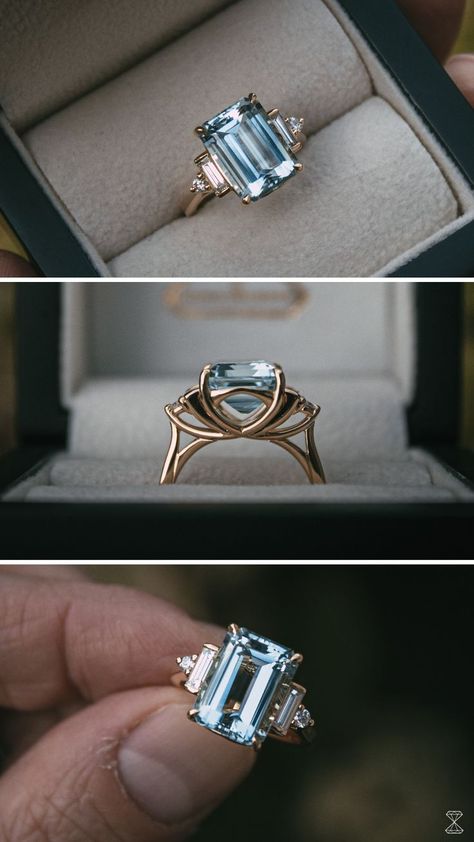 Old Gold Jewelry Indian, Old Gold Jewelry, Inexpensive Jewelry, Cute Engagement Rings, Future Engagement Rings, Aquamarine Engagement Ring, Dream Engagement Rings, Jewelry Indian, Gem Ring