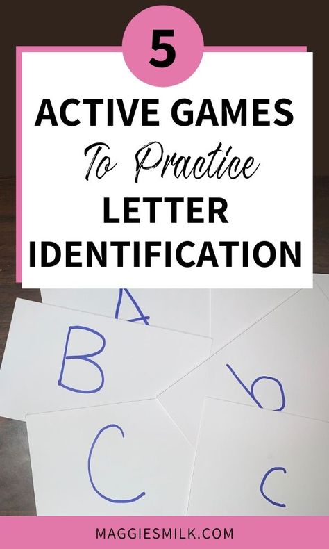 Preschool Alphabet Games Letter Recognition, Abc Identification Activities, Fun Alphabet Activities For Kindergarten, Letter Review Activities Kindergarten, Teaching Letter Recognition Kindergarten, Letter Recognition Intervention, Games For Learning Letters, Letter Identification Preschool, Letter Identification Activities Preschool