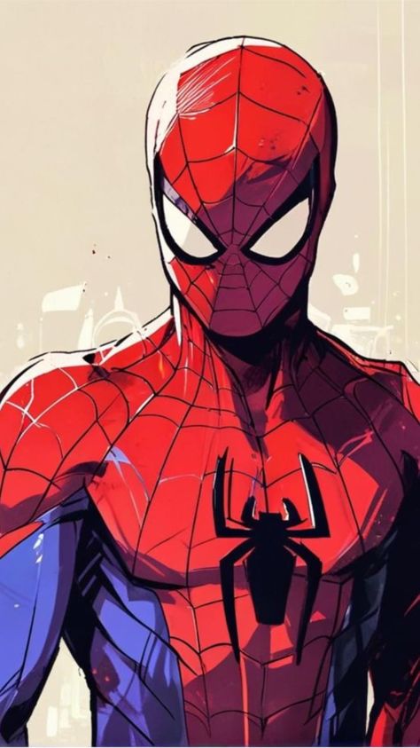 Marvel Comics Art Spiderman, Spiderman Wallpaper Comic, Spiderman Comic Wallpaper, Spider Man Painting, Spider Man Comic Art, Spider Man Fan Art, Spiderman Anime, Spider Man Drawing, Spiderman Painting